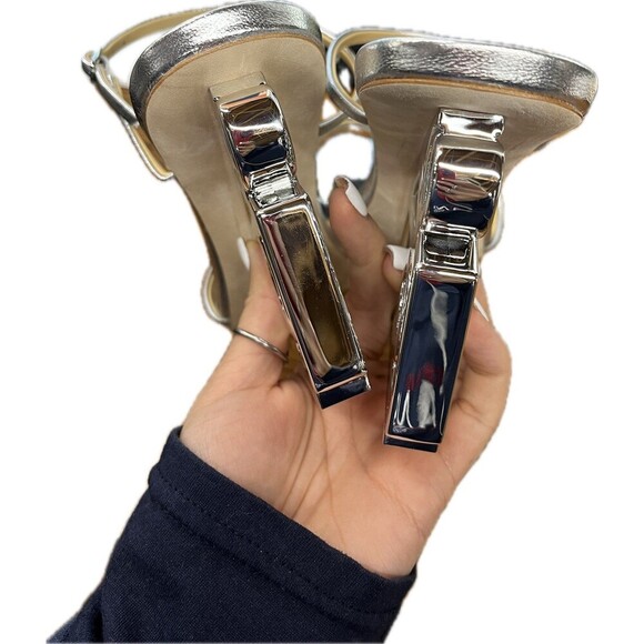 Badgley Mischka Women’s Luna Wedge Slide Sandal - Picture 6 of 8